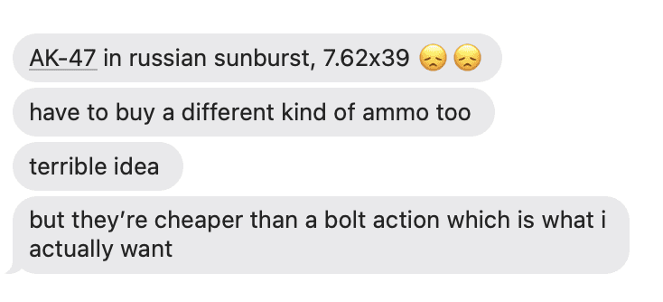 more guns please